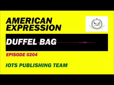 American Expression E0204 Duffel bag