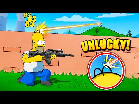 FORTNITE FAILS & Epic Wins! #524 (Fortnite x Simpsons Funny Moments)