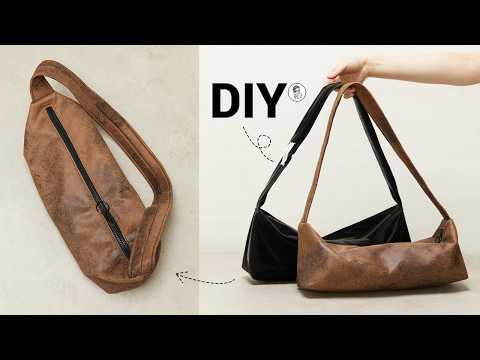 EASY DIY Baguette Shoulder Bag | Step-by-Step Guide