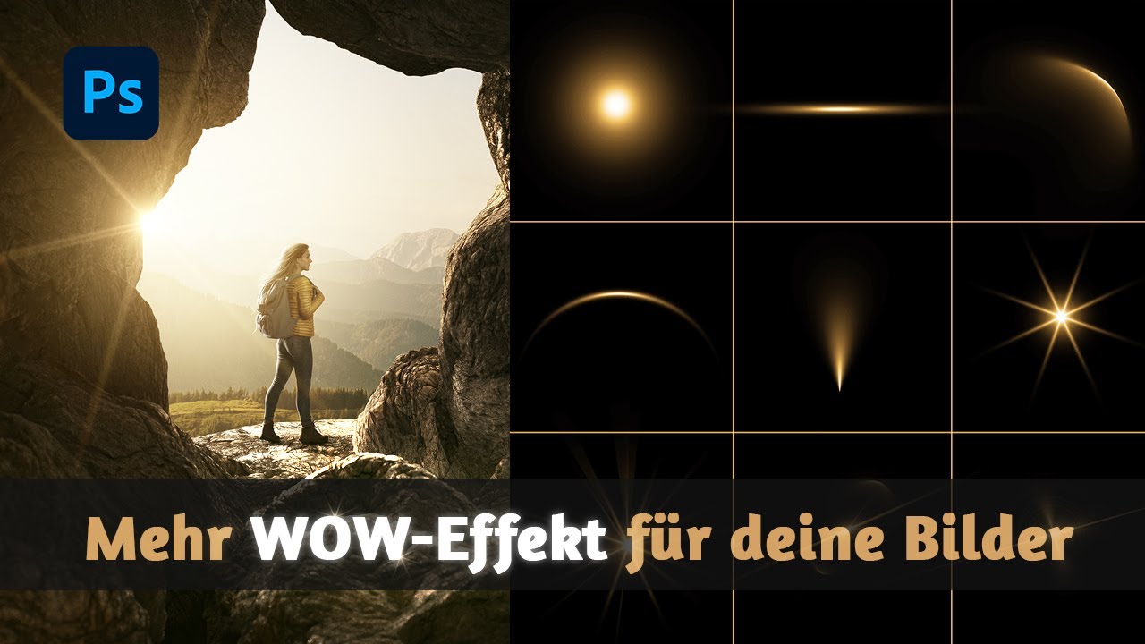 Create custom LIGHT EFFECTS & LENS FLARES like a pro!
