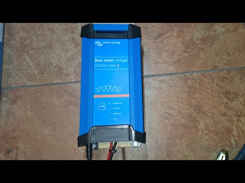 Ładowarka VICTRON BLUE SMART Rev2  12 Volt  20 Amper. Recenzja, omówienie ustawień.