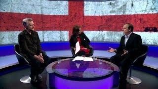 What does it mean to be English? Billy Bragg and Peter Hitchens - Newsnight