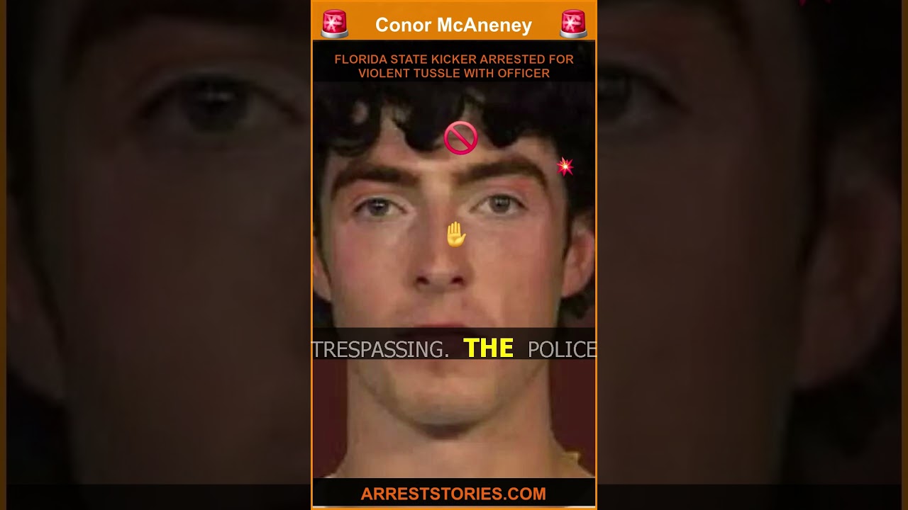 FLORIDA STATE KICKER ARRESTED FOR VIOLENT TUSSLE WITH OFFICER