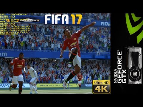 FIFA 17 DEMO 4K MAX FPS Benchmark | GTX 1080 | i7 5960X 4.5GHz