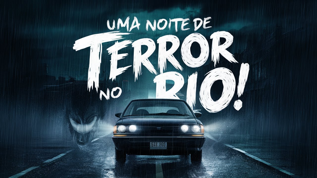 🚗🕯️ A CARONA MAIS MACABRA DA SUA VIDA  UMA NOITE DE TERROR NO RIO! 🌧️👻