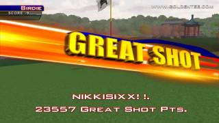 preview picture of video 'Golden Tee Great Shot on The Great Wall!'