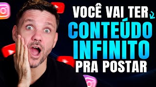COMO TER IDEIAS INFINITAS DE CONTEÚDO PARA CRESCER SUA AUDIÊNCIA