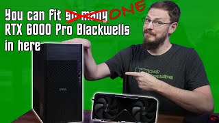 The FASTEST Desktop GPU crammed into an Office PC - Dell Pro Max Tower T2 + RTX 6000 Pro Blackwell