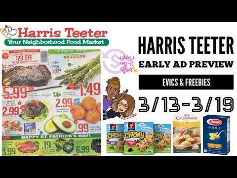 Harris Teeter Early Ad Preview| Coupon Matchups,...