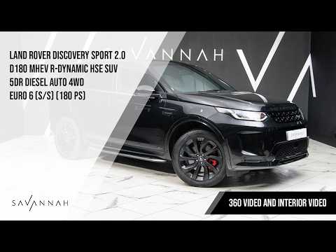 LAND ROVER DISCOVERY SPORT 2 0 D180 MHEV R Dynamic HSE SUV 5dr Diesel Auto 4WD Euro 6 ss 180