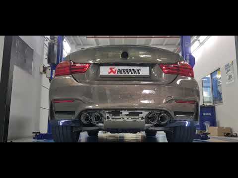 AKRAPOVIC EXHAUST SYSTEMS BMW F82 M4 SLIP-ON