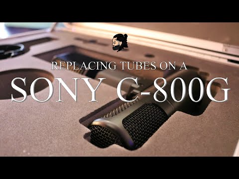 Replacing Tubes On A $10K+ Microphone | Sony C-800G