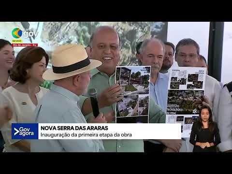 Lula inaugura primeira etapa da nova Serra das Araras, uma das principais obras de infraestrutura rodoviária em execução no país