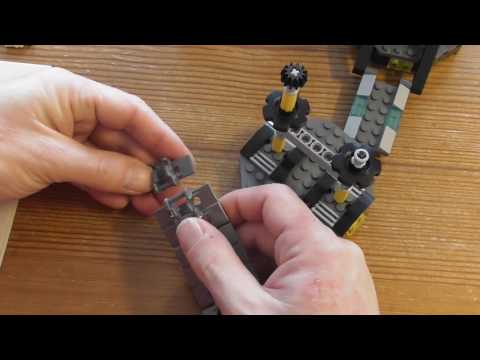 Building Lego Batman Movie Batcave Break in 70909 part 5