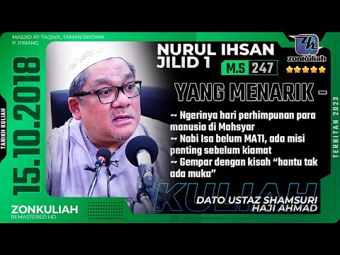 TNI1 | 151018 | "Kegerunan Mahsyar & Mission Akhir Nabi Isa" - Ustaz Shamsuri Ahmad