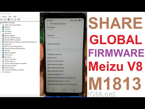 Share ROM Quốc Tế Meizu V8 Pro (M1813) Global Firmware