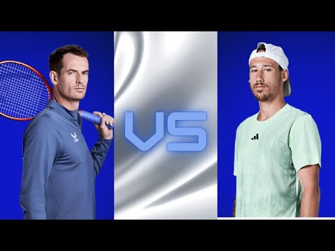 Andy Murray (GBR) Vs Kyrian Jacquet (FRA)/2024 BNP Paribas Primrose