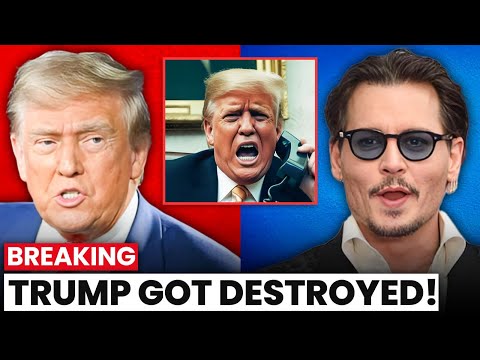 Johnny Depp Just HUMILIATED Trump – His Impression Broke the Internet