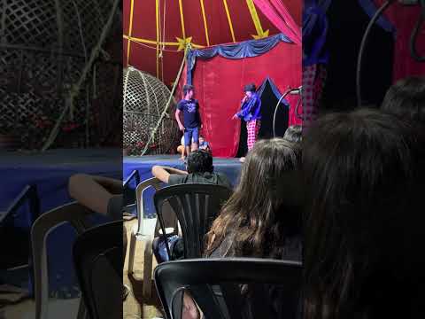 Brincadeira de morto é vivo no circo de saboeiro Ceará