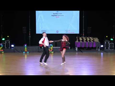 MCFS - Footwork, 5. Place AUT - Artem Esenkov — Aleksandra Sagaidak  [www.rokenrol.cz]