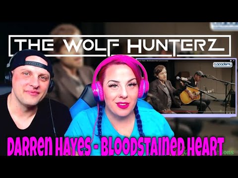 Darren Hayes - Bloodstained Heart (Live Acoustic) THE WOLF HUNTERZ Reactions