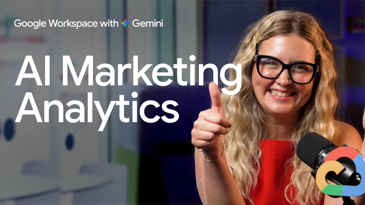 AI for marketing analysis and charts with Gemini
