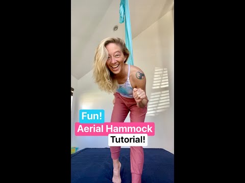 Beginner Aerial Hammock Tutorial! Superman!🎪