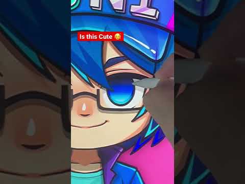 Drawing Gacha Club Luni #gachalife #lunime #shorts