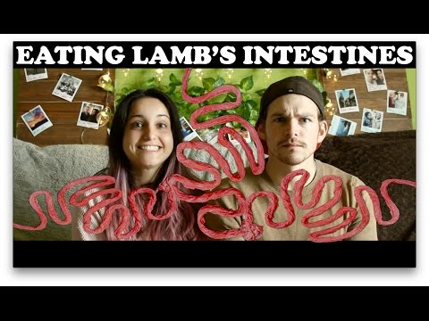 FOOD CHALLENGE in Spain - LAMB´S INTESTINES (Zarajo)
