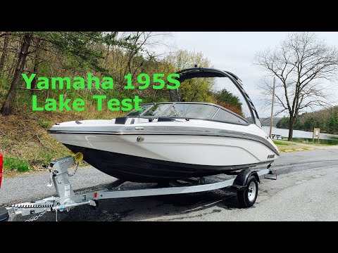 Lake Testing our 2020 Yamaha 195S Jet Boat @  Raystown Lake, Pa