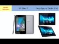 HP Slate 7 comp. Sony Xperia Tablet S 3G, specs ...