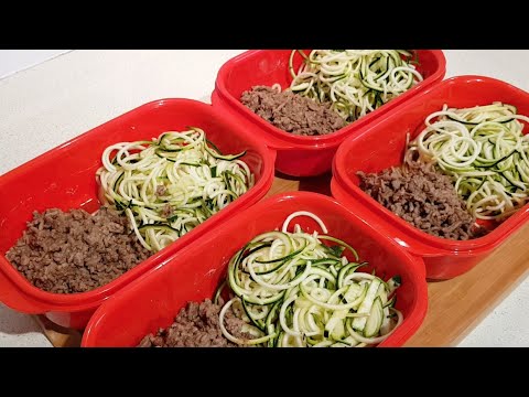Sesame Ginger Zucchini Noodles