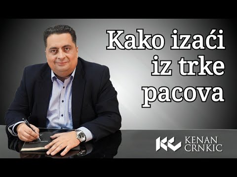 Dr Kenan Crnkić - Kako se izvući iz "trke pacova" - pravilo 47!