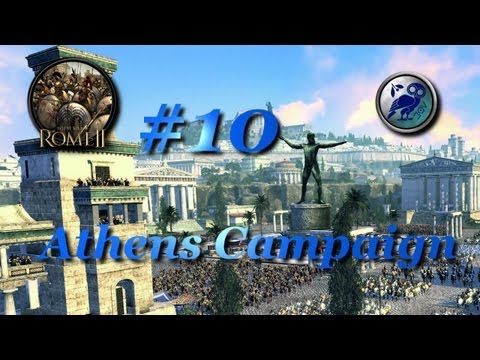 Total War: Rome II-Athens Campaign #10~The Fight for Greece!