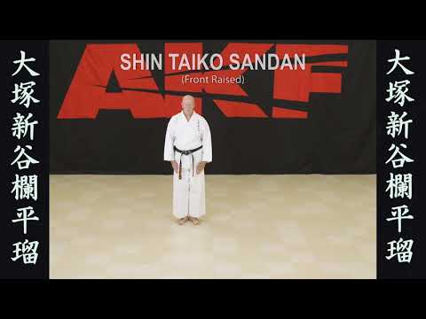 Shin Taiko Sandan kata video