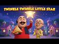 Motu Patlu Twinkle Twinkle Little Star Funny Kids Rhyme Motu Patlu Cartoon Song