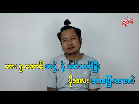 ဟား ၅ ကောင် အဖွဲ့နဲ့ ပတ်သက်ပြီး ပိုးလေး ဘာပြောထားလဲ