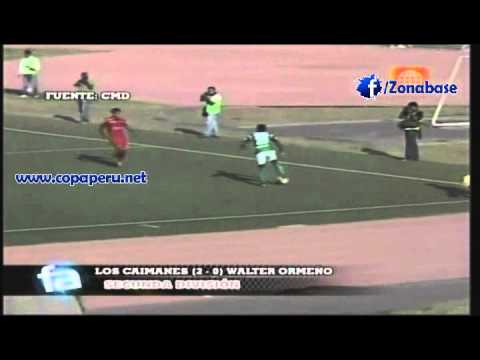 Los Caimanes 2-0 Walter Ormeño [Segunda División] Fecha 06