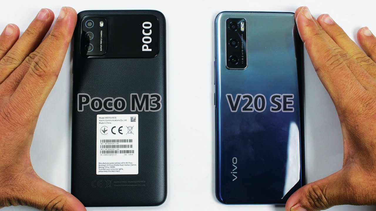 Xiaomi Poco M3 vs Vivo V20 SE - Speed Test!