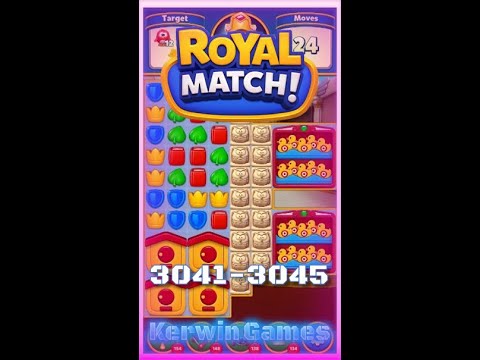 Royal Match Level 3041 3042 3043 3044 3045 - No Boosters Gameplay