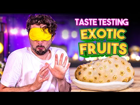 Taste Testing EXOTIC FRUITS | Sorted Food