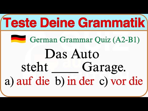 Deutsche Grammatik Quiz: Teste Deine Kenntnisse! 📝