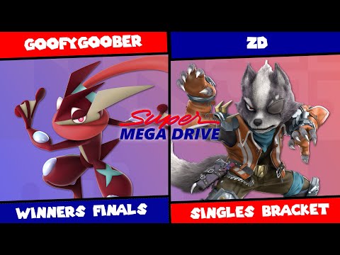 Super MD #1: Winners Finals - GoofyGoober (Greninja) Vs ZD (Fox/Wolf) SSBU Singles