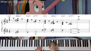 When you wish upon a star Jazz Piano ver.