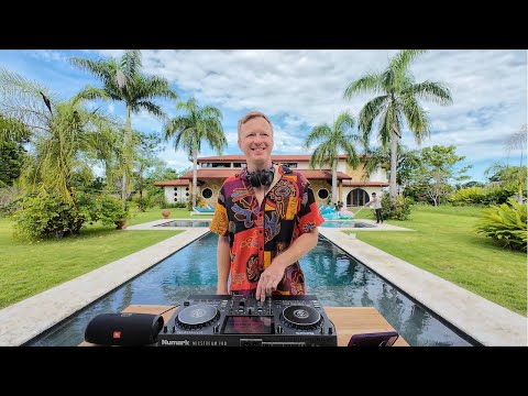 Poolside Progressive House | Coldplay, Underworld, Depeche Mode Remixes | Costa Rica | Zakat Mix 23