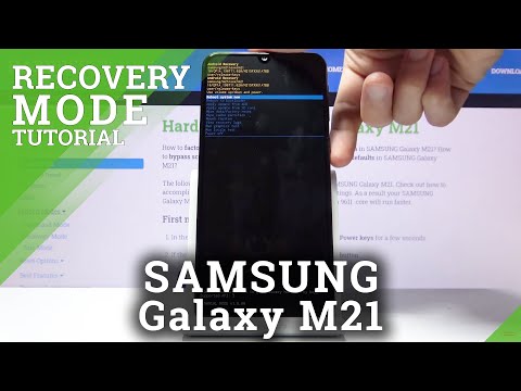Recovery Mode in SAMSUNG Galaxy M21 – How to Open & Use Recovery Menu