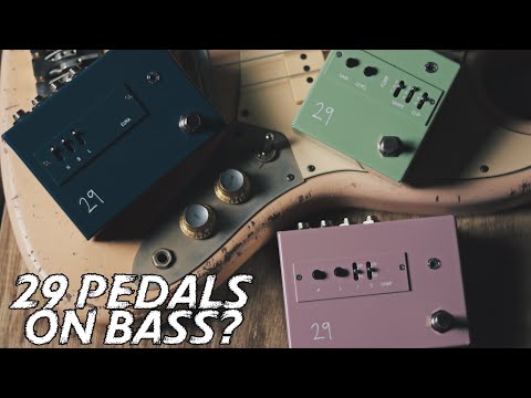29 PEDALS ON BASS?!
