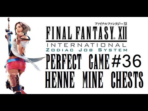Final Fantasy XII IZJS Perfect Game Part 36 - Eruyt Village & Henne Mines Treasure