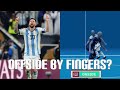 Lionel Messi offside goal controversy | World Cup 2022 final | Argentina v France