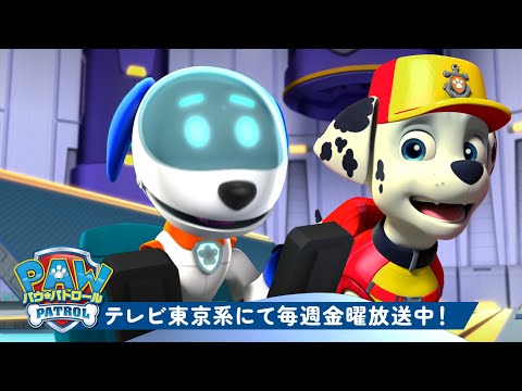 パウ・パトロール | パウ・パトロール メガロボット出動！🤖 ロボドッグとマーシャル＆ロッキー  | テレビ東京系にて放送中